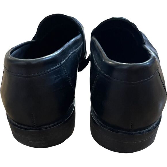 To Boot New York Adam Derrick Devries Black Leather Loafers Sz 7M main image 6